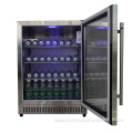 150 Liters waterproof stainless steel beverage display cooler